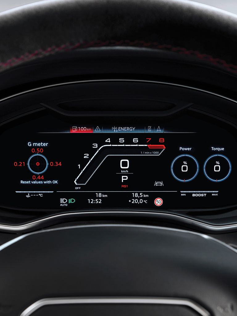 Audi RS 7 Sportback virtual cockpit